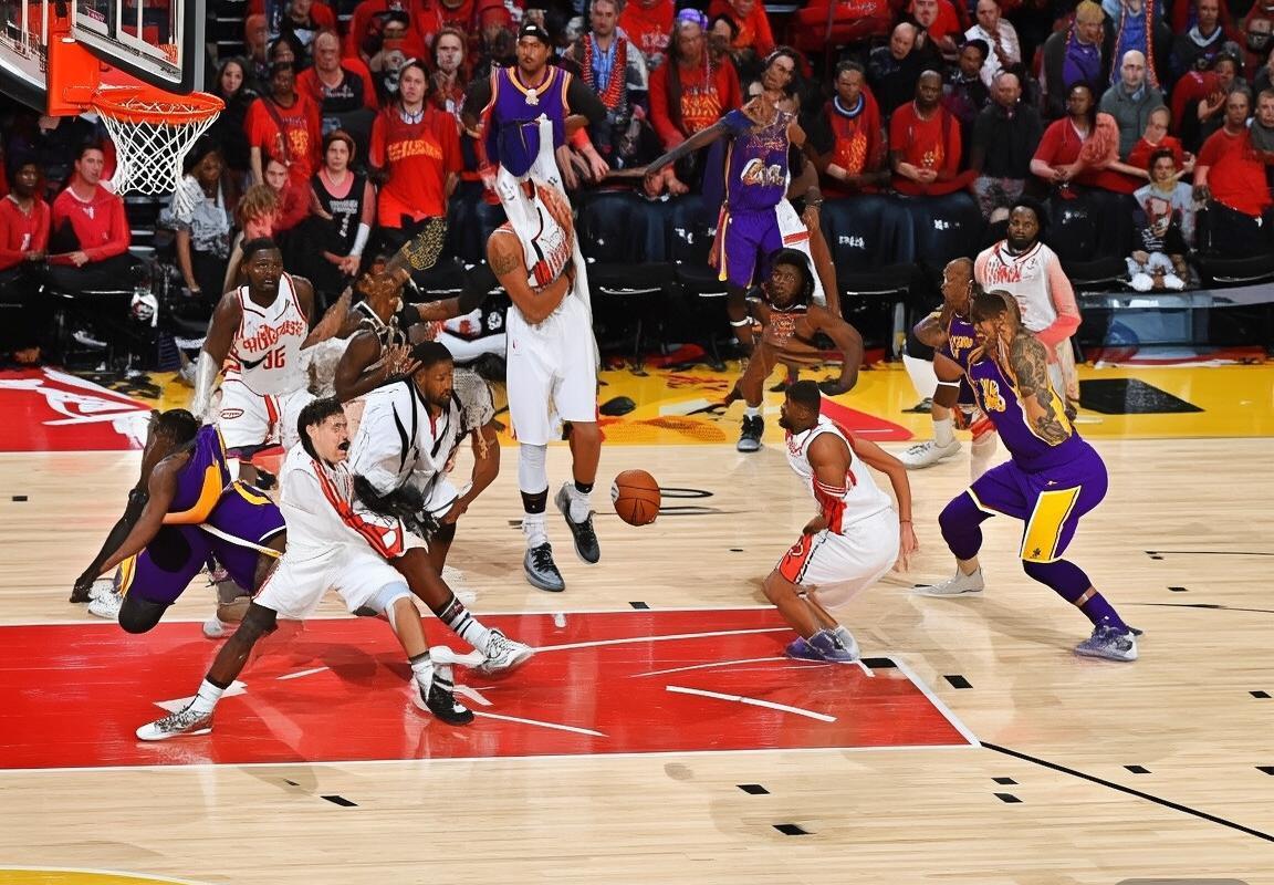 2017-2018赛季火箭与湖人季后赛经典对决回顾